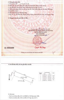 Đất mặt đường Hùng Thắng Bãi Cháy - Diện tích 115m2 mặt tiền 5m