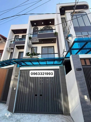 Bán nhà 3 tầng phường Lương Văn Tri, Lạng Sơn, 66m², hướng Đông Bắc, thiết kế hiện đại, công năng đầy đủ