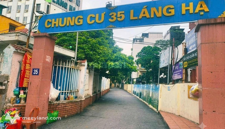 Bán căn hộ chung cư 35 Láng Hạ - Ba Đình - 2 phòng ngủ - ô tô đỗ cửa