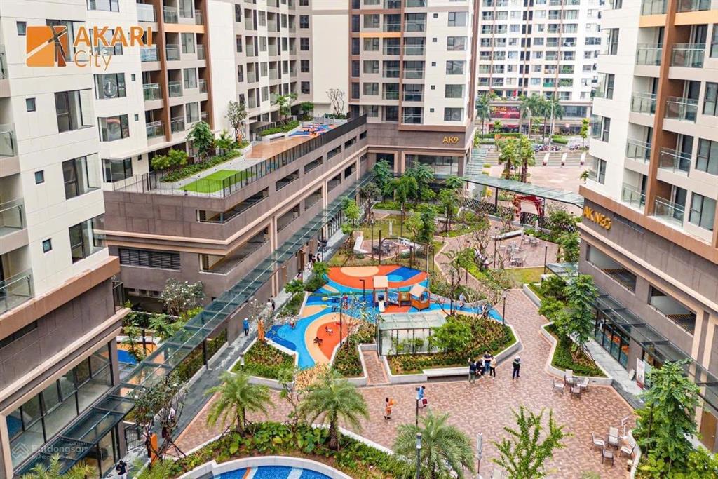 Bán chung cư akari city, căn hộ 2 phòng ngủ 61m2 bình tân, có sổ hồng sẵn công chứng sang tên ngay