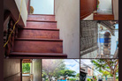 Nhà cấp 4 có 1 lầu gỗ đẹp, 2 xe hơi tránh nhau