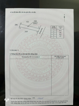 Cần bán lô đất trục chính đường vào hồ Đá Bàng, Đá Bạc, giáp Long Phước, cách Tỉnh lộ 52 chỉ 300m