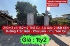 Căn nhà cấp 4 sân vườn rộng mặt tiền Trần Rến, Phường Phú Lâm - Tuy Hoà - Phú Yên