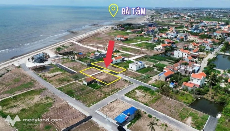 Bắt đáy đất nền mặt biển HẢIXuân, Nam Định, sổ lâu dài, mua trực tiếp chủ đầu tư