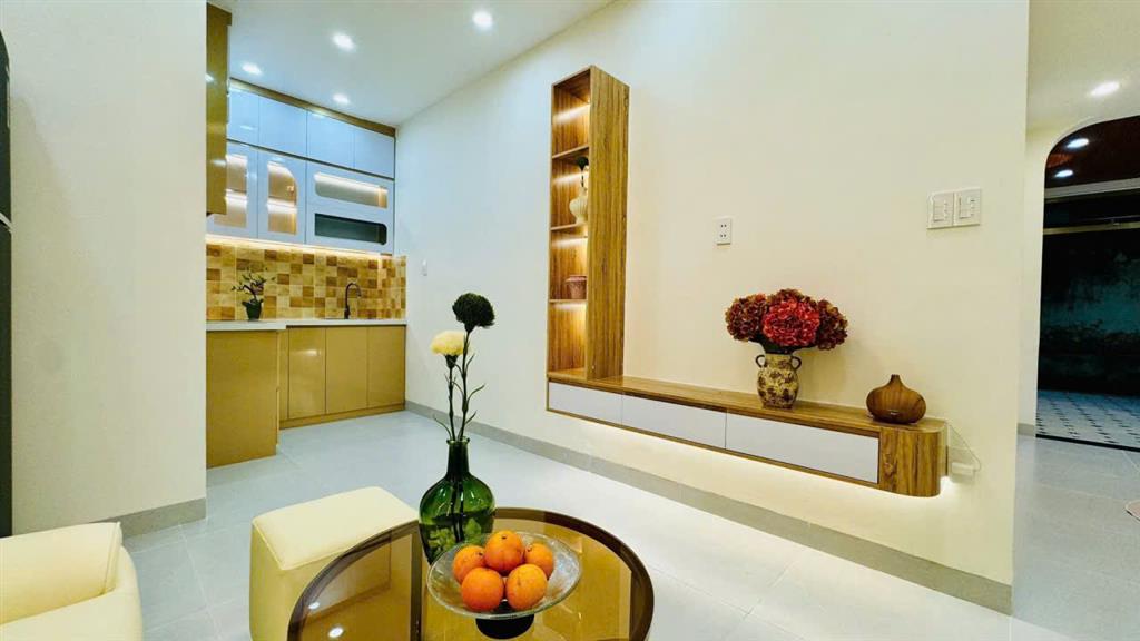 ♥ K Trần Cao Vân cạnh Bãi Đậu Ô tô, sát Trường Lê Thị Hồng Gấm, 40m2, 2 tầng ở ngay, 3.x