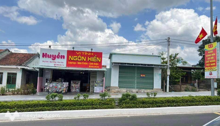 Bán đất mặt tiền đường Trần Phú, trung tâm xã Sơn Hòa, Phú Yên