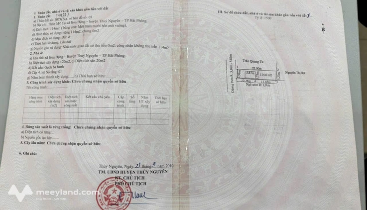 Chủ nhà mất ăn mất ngủ cần bán gấp lô góc siêu đẹp tại tổ dân phố Mỹ Cụ - Hoa Động