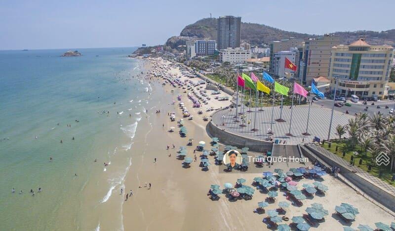Bán đất mặt tiền la văn cầu vũng tàu, 162,7m2 ngang 7,8m, đi bộ ra biển, giá 37,5 tỷ