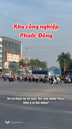 Bán đất full thổ cư, gần khu công nghiệp Phước Đông, 160m2, giá chỉ 350 triệu