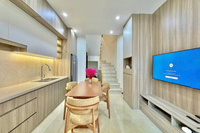 Bán nhà xây mới từ móng tại phường Bắc Giang, nhà 3 tầng lệch đổ trần cả 3, ngõ xe ba gác, gần ô tô