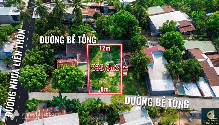 Chủ cần bán nhanh đất 2 mặt tiền tại thôn Trung Hiệp 2, Cam Lâm, Khánh Hòa