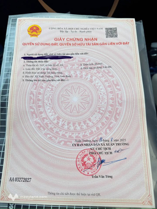 Bán mảnh đất tại khu dân cư Xuân Kiên, gần vòng xuyến Cầu Lạc Quần, giá 2.42 tỷ