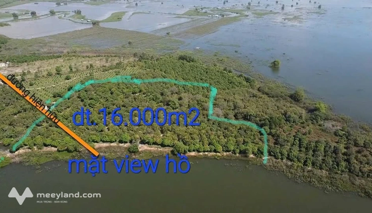 Bán gấp 16000m2 đất view hồ Phú Lý, Vĩnh Cửu, Đồng Nai