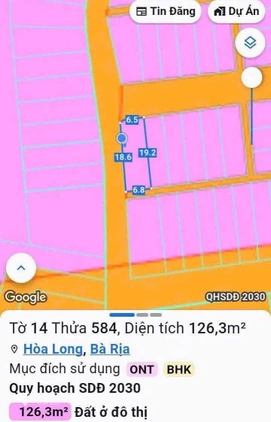 Bán nhà riêng huyện Long Điền, tỉnh Bà Rịa, Vũng Tàu, giá 1,9 tỷ
