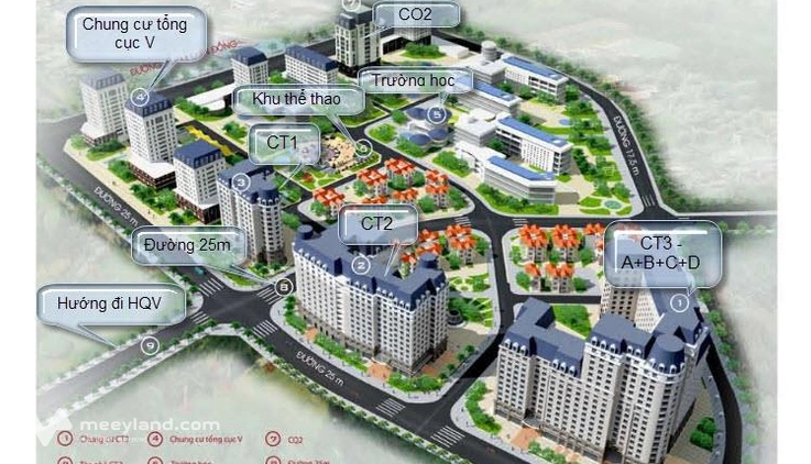 Chính chủ bán nhanh chung cư Nam Cường đường Hoàng Quốc Việt – 3 ngủ – 8 tỷ