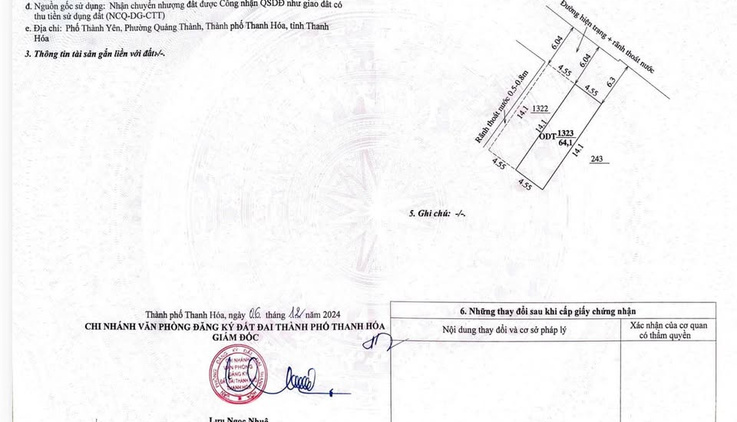 Cần bán 2 lô liền kề nhau tại Thành Yên, Quảng Thành, giá 2.65 tỷ