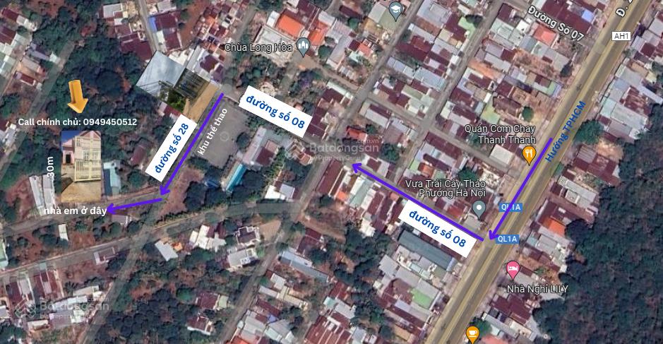 Bán nhà đất riêng sổ đỏ chính chủ 298m2, phường hàng gòn, thành phố long khánh, đồng nai