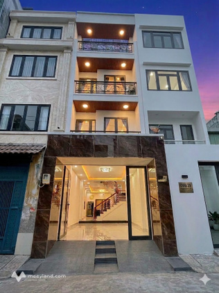 Nhà Lê Văn Thọ, phường 9, Gò Vấp, 4m x 21m trệt, 3 lầu, sân thượng, full nội thất, giá 10,5 tỷ