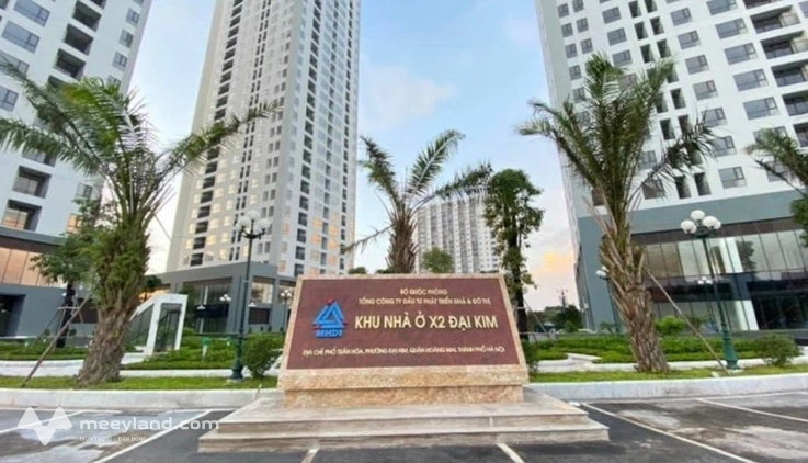 Bán căn chung cư x2 Đại Kim, đường Trần Hòa, 124m2, 4 phòng ngủ, 2wc