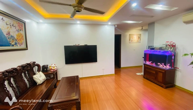 Bán căn hộ chung cư Ruby City CT1, 75,3m2, lô góc, 3 phòng ngủ, 2 vệ sinh, full nội thất mới, cao cấp