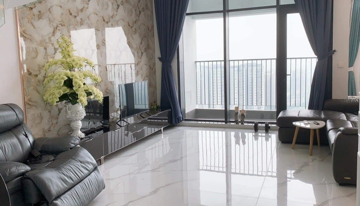 Bán Penthouse Iris Garden Mỹ Đình 185m2, sân vườn riêng, full đồ, sẵn sổ hồng