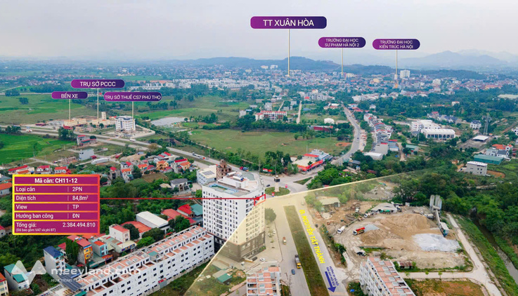 Ngọc Hà Diamond Residence – căn hộ 2 phòng ngủ gần đại học, dễ cho thuê, dễ thanh khoản