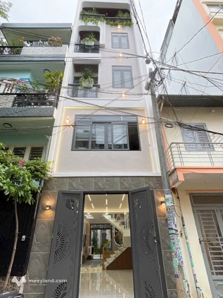 Bán nhà hẻm Tô Ngọc Vân - 1 trệt 4 lầu đúc, 40m2, 5 phòng ngủ, 4wc, giá 6,3 tỷ