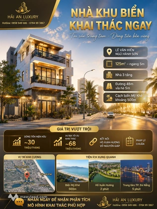 House for sale, 125 m², Ngũ Hành Sơn