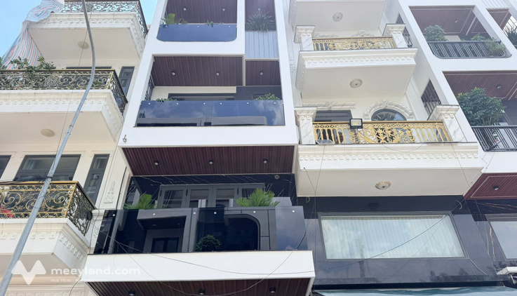Bán nhà hẻm Nguyễn Bá Luật, 1 trệt, 4 lầu đúc kiên cố, 48m2, 4 ngủ, 4 vệ sinh, sổ hồng riêng