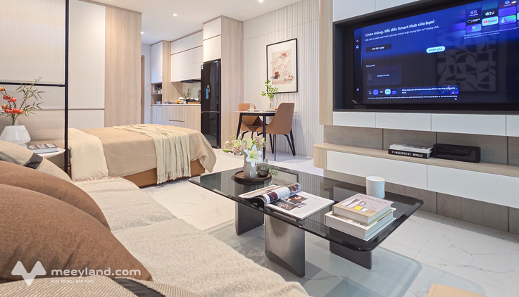 Cần bán căn hộ studio 38m2, giá siêu tốt, mặt tiền đường Trần Văn Giàu