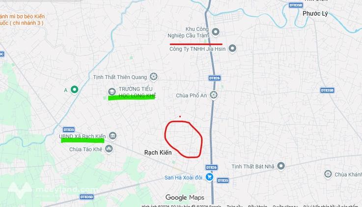 Bán nhanh nhà mới xây gần khu công nghiệp Cầu Tràm