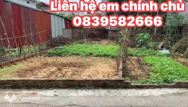 Bán đất tại Phật Tích, Tiên Du, gần chợ Miễu, diện tích 70m2, ngõ xe tải vào