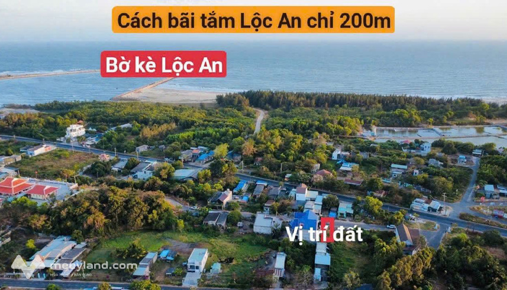 Bán đất Lộc An, Xuyên Mộc, diện tích 160m2 full thổ cư, ngang 7m, giá 2.65 tỷ