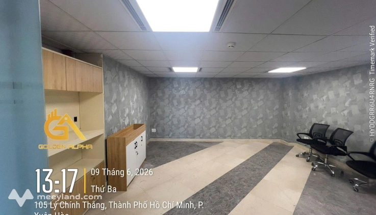 Cho thuê văn phòng 70m2 Lý Chính Thắng giá chỉ 23 triệu
