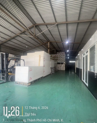 Chính chủ gửi cho thuê xưởng Lê Văn Khương. DT 1200m2
