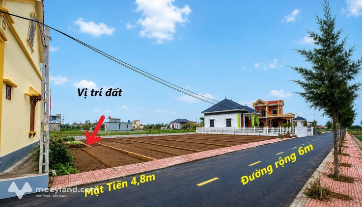 Chính chủ em có lô đất cần bán diện tích 90,2m2, mặt tiền 4,8m, đất sẵn sổ giao dịch luôn