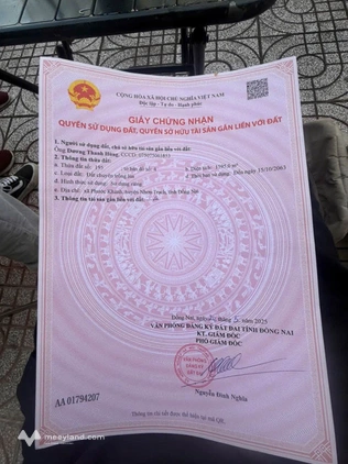 Bán 1600m2 đất lúa - Phước Khánh