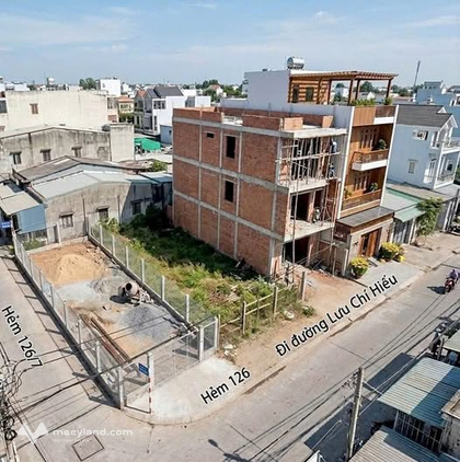 Bán đất góc 2 mặt hẻm đường Lưu Chí Hiếu, phường Rạch Dừa, thành phố Hồ Chí Minh, giá 6.2 tỷ