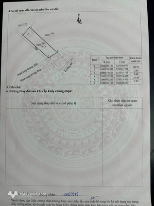 Chính chủ cần bán ô đất cạnh nhà văn hoá Khu 5, Hải Xuân