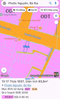 Bán đất thành phố Bà Rịa, tỉnh Bà Rịa, Vũng Tàu, giá 5,6 tỷ