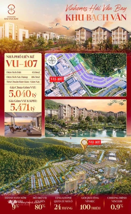 Hàng đẹp khu Bạch Vân, Hải Vân Bay, nằm gần trường học, công viên. Giá chỉ 5,47 tỷ