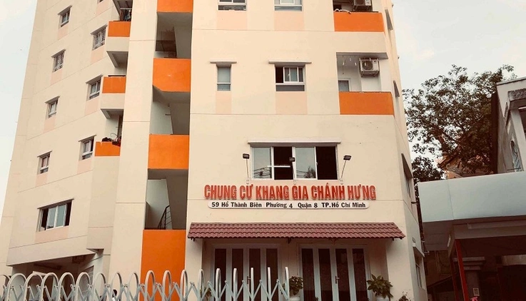 Chính chủ bán căn hộ 2 phòng ngủ Khang Gia Chánh Hưng, quận 8 - tặng nội thất - 1,9 tỷ