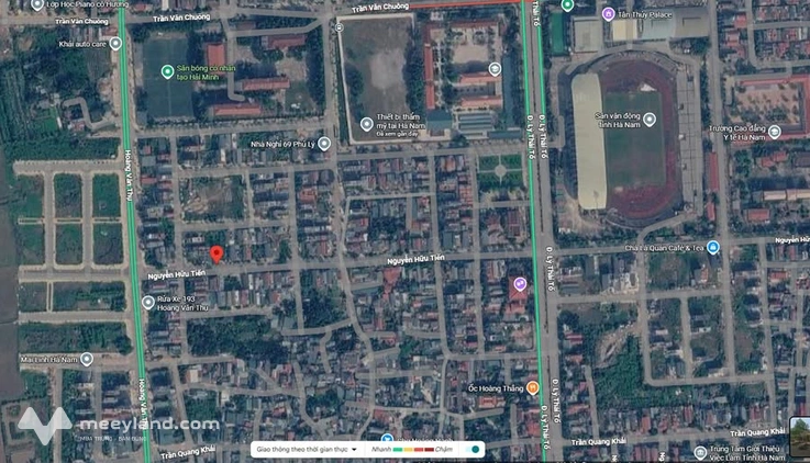 Bán lô đất mặt đường Nguyễn Hữu Tiến - Lê Hồng Phong - Phủ Lý