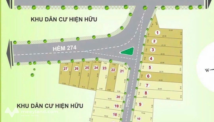 Bán đất thổ cư - giá 3,55 tỷ - đường Nguyễn Văn Tạo - 7,5m x 10,2m