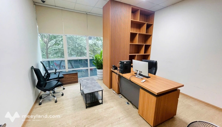 Văn phòng 150m² Lưu Quang Vũ - Cầu Giấy, lô góc 20m, full nội thất, 2 hầm 2 thang máy, 32–33 triệu