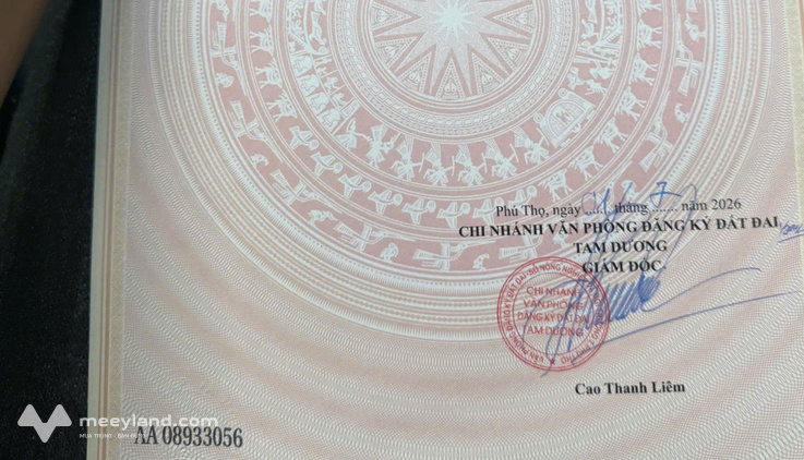 Bán đất tại Trại Giềng, Thanh Vân, Tam Dương, Vĩnh Phúc