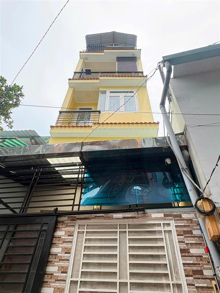 Hồng bàng minh phụng quận 11 42m²(3.7x10.8) 4 tầng 5pn nở hậu
