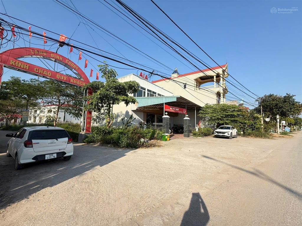 Bán lô đất đẹp 121,4m tại định cương gia bình bắc ninh