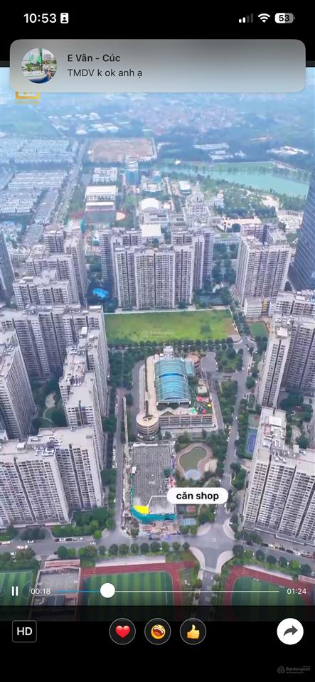 Bán shophouse view đẹp tại vinhomes green bay mễ trì, 21 tỷ, 80m2