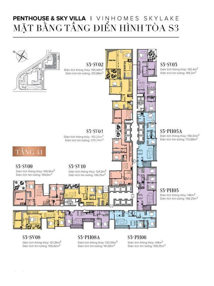 Bán skyvilla vinhomes skylake căn 360m² giá 56 tỷ 0976 069 ***